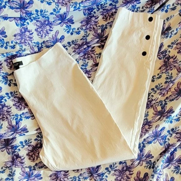 Simply Vera Vera Wang Modern Twill Ankle Pants - Picture 2 of 6